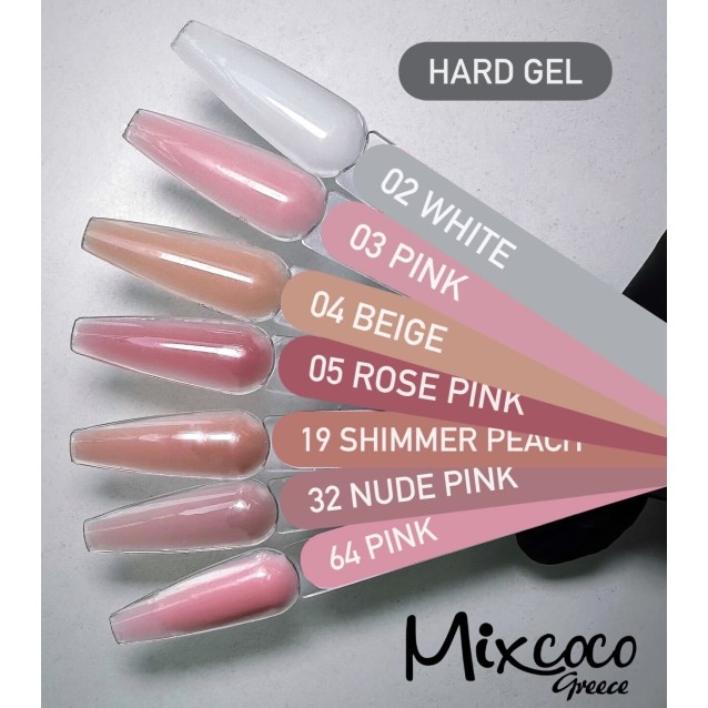Mixcoco Hard Gel 03 Ροζ 15ml