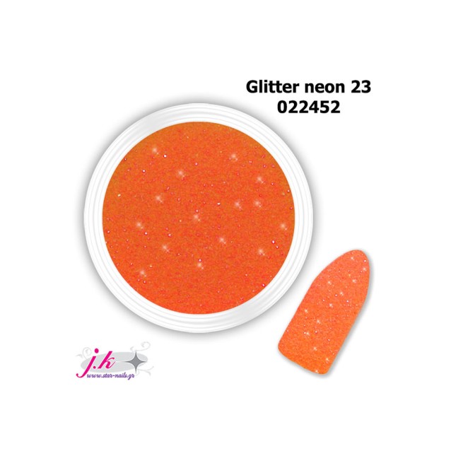 JK Glitter Neon Πορτοκαλί
