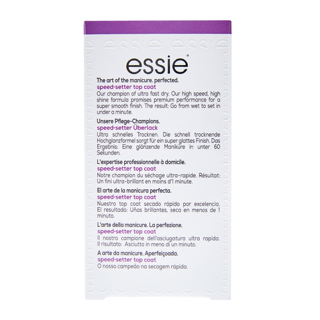Essie Speed-Setter Top Coat για γρήγορο Στέγνωμα 13,5ml