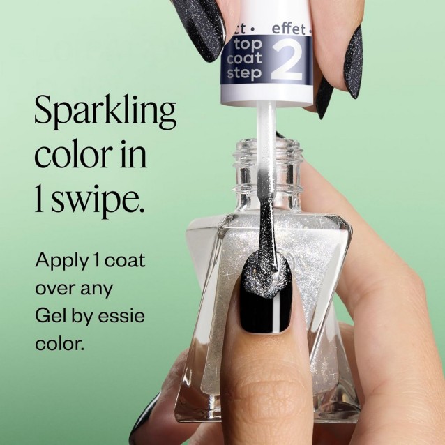 Essie Couture Ημιμόνιμο Βερνίκι  Top Coat 574 Diamond Dust 13.5ml 