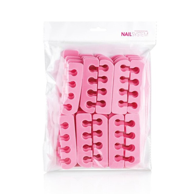 Διαχωριστικά Δακτύλων Ροζ 24 τεμ
