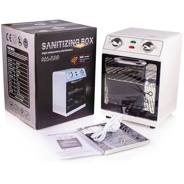 Επαγγελματικός Κλίβανος Εργαλείων SM-220 12L 600W