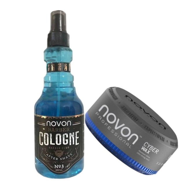 Novon Professional Σετ (Cyber Wax 150ml, Barber Cologne No3 355ml)