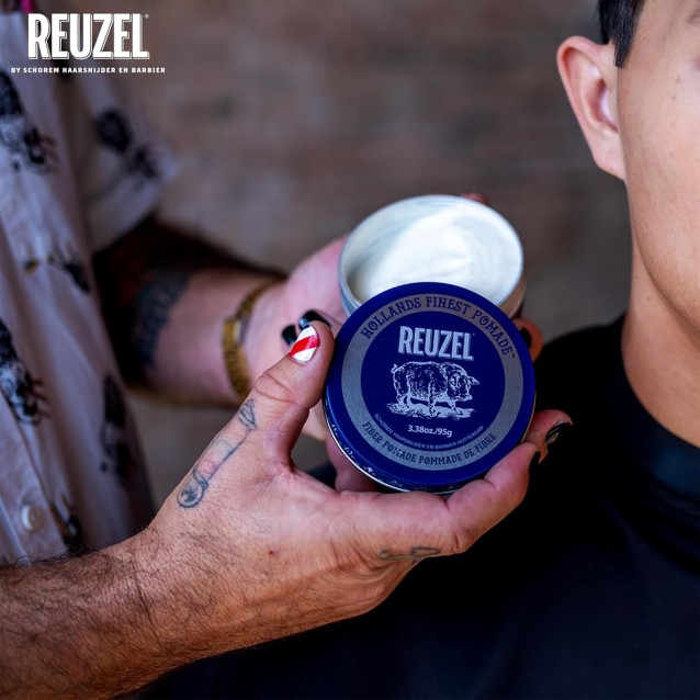 Reuzel Fiber Pomade pig Πομάδα Μαλλιών για δυνατό εύπλαστο κράτημα και φυσικό αποτέλεσμα 95gr