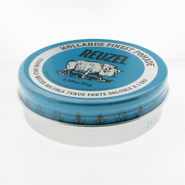 Reuzel Blue Water Pomade pig Πομάδα Μαλλιών για ισχυρό κράτημα και έντονη λάμψη 95gr