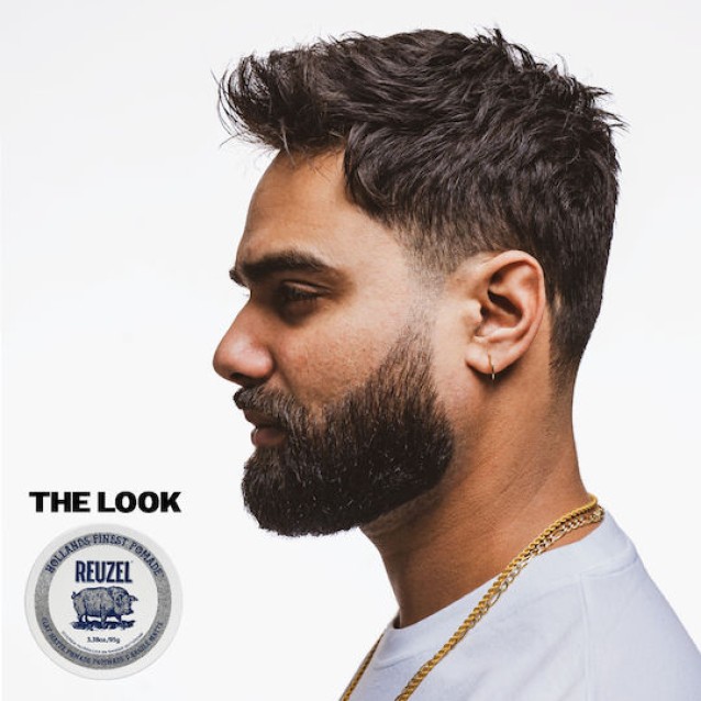 Reuzel Clay Matte Pomade piglet Πομάδα Μαλλιών για ισχυρό κράτημα και ματ αποτέλεσμα 35gr