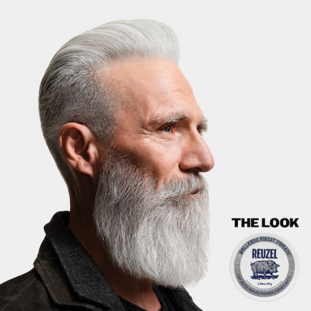 Reuzel Clay Matte Pomade piglet Πομάδα Μαλλιών για ισχυρό κράτημα και ματ αποτέλεσμα 35gr