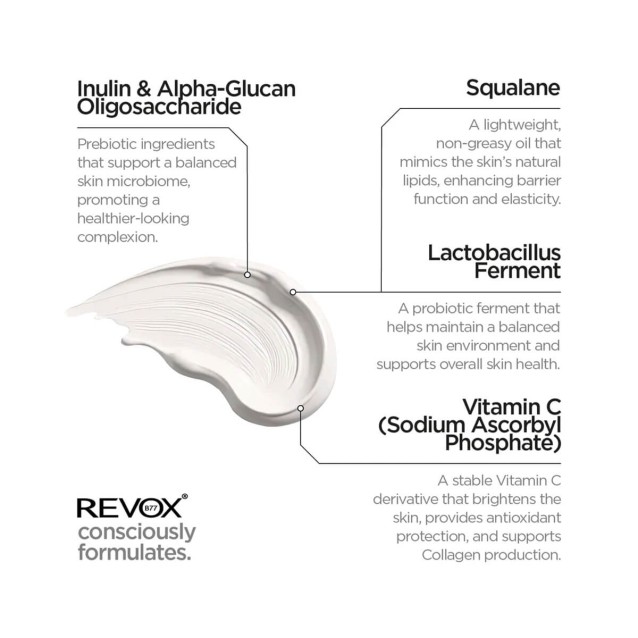 Revox Skintreats Biotic Regenerating Filling Balm για Λείανση Των Λεπτών Γραμμών 50ml