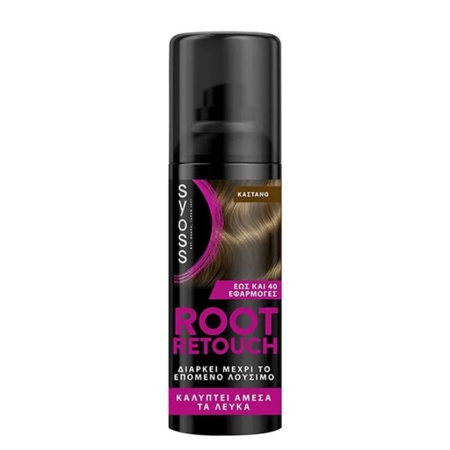Syoss Root Retoucher Καστανό 120ml
