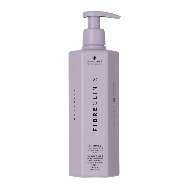 Schwarzkopf Professional Fibre Clinix De-Frizz Shampoo – Σαμπουάν Λείανσης Για Χονδρά Και Ατίθασα Μαλλιά 300ml