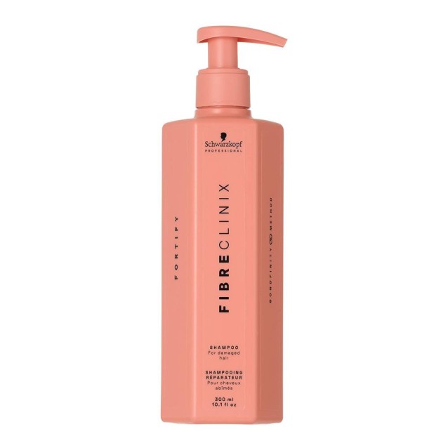 Schwarzkopf Professional Fibre Clinix Fortify Shampoo – Επανορθωτικό Σαμπουάν Για Ταλαιπωρημένα Μαλλιά 1000ml Schwarzkopf Professional Fibre Clinix Fortify Shampoo – Επανορθωτικό Σαμπουάν Για Ταλαιπωρημένα Μαλλιά 1000ml