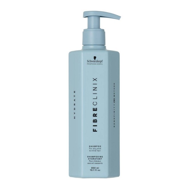 Schwarzkopf Professional Fibre Clinix Hydrate Shampoo – Ενυδατικό Σαμπουάν Για Ξηρά Και Εύθραυστα Μαλλιά 1000ml