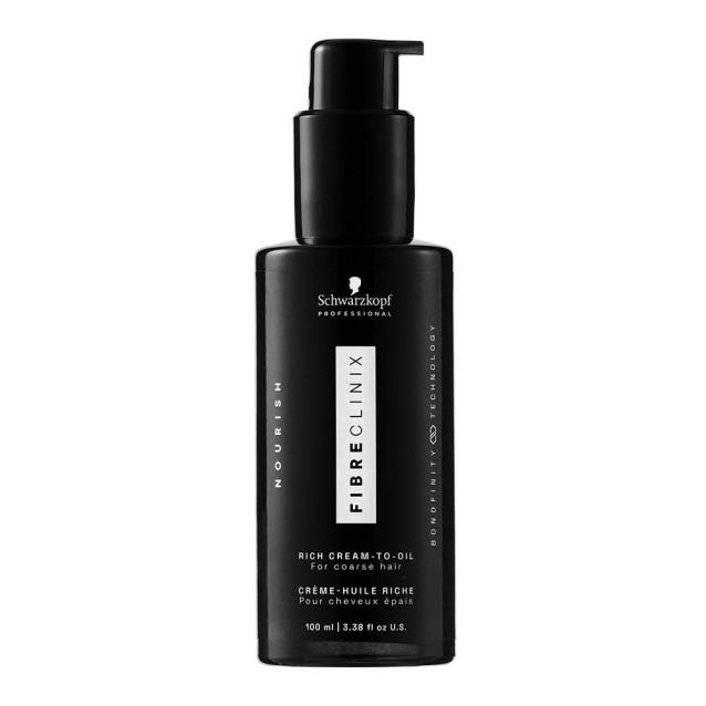 Schwarzkopf Professional Fibre Clinix Bondfinity Rich Cream-to-Oil – Κρέμα-Λάδι Επανόρθωσης Για Χονδρά Μαλλιά 100ml Schwarzkopf Professional Fibre Clinix Bondfinity Rich Cream-to-Oil – Κρέμα-Λάδι Επανόρθωσης Για Χονδρά Μαλλιά 100ml