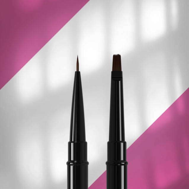 Staleks Διπλή Βούρτσα EXPERT Liner 7 mm / Για Τζελ 7 mm NBE-01/04 Staleks Διπλή Βούρτσα EXPERT Liner 7 mm / Για Τζελ 7 mm NBE-01/04