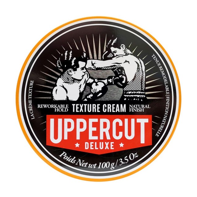 Uppercut Deluxe Pomade Texture Cream Εύκολο Styling Με Φυσικό Αποτέλεσμα 100gr