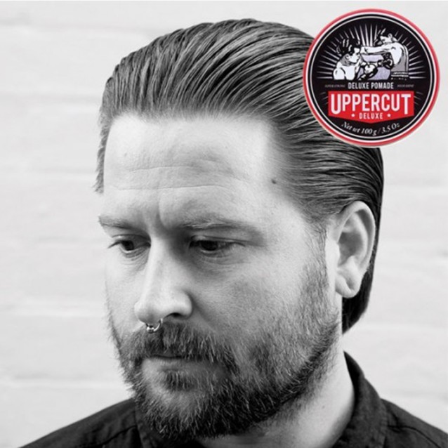 Uppercut Deluxe Pomade για ισχυρό κράτημα και λάμψη 100gr