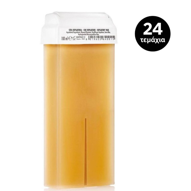 Xanitalia Κερί Αποτρίχωσης Ρολέτα Κίτρινο Μέλι 100ml 930.004 24τεμ