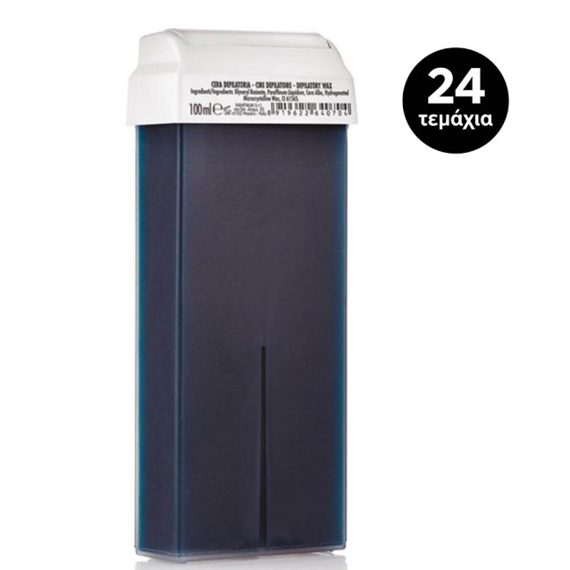 Xanitalia Κερί Αποτρίχωσης Ρολέτα Μπλε Αζουλένιο 100ml 930.016 24τεμ