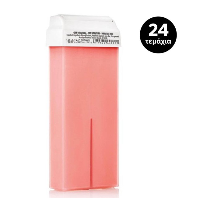 Xanitalia Κερί Αποτρίχωσης Ρολέτα Ροζ Τιτάνιο 100ml 930.001 24τεμ