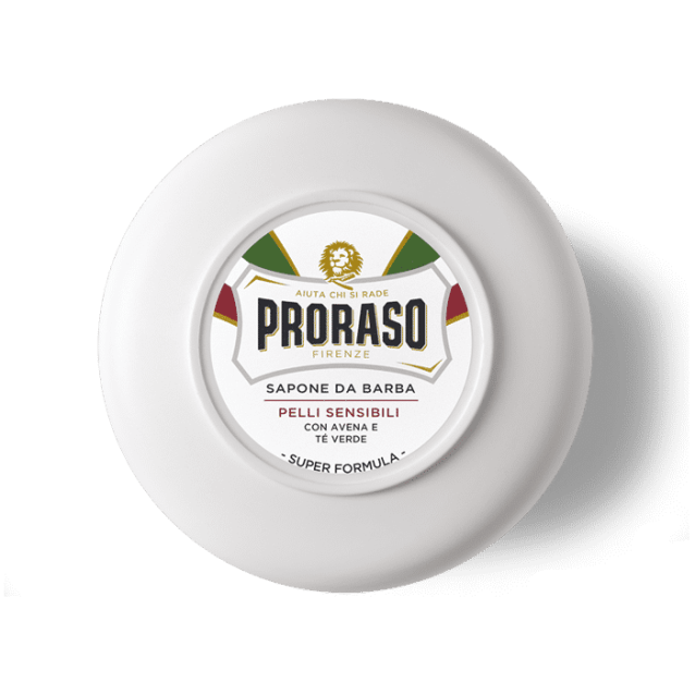 Proraso Shave Soap Jar Sensitive Σαπούνι Ξυρίσματος για ευαίσθητες επιδερμίδες 150ml