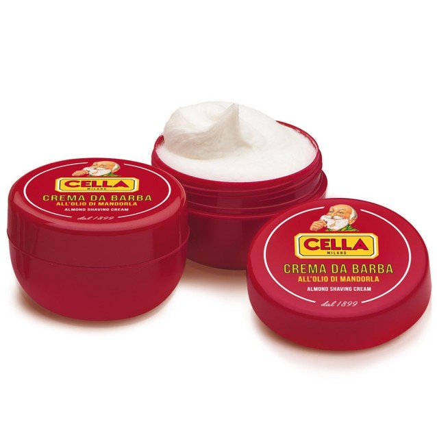 Cella Almond Shaving Cream Bowl Σαπούνι Ξυρίσματος 150ml