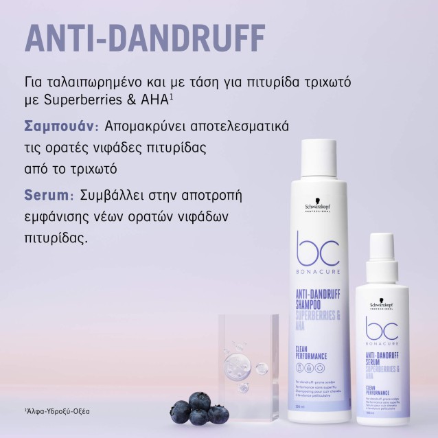 Schwarzkopf Professional BC Bonacure Anti-Dandruff Serum για Τριχωτό με τάση για Πιτυρίδα 100ml