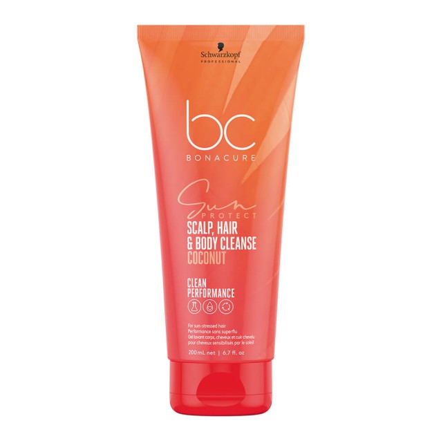 Schwarzkopf Professional BC Bonacure 3 σε 1 Προϊόν Καθαρισμού Sun Protect για Τριχωτό, Μαλλιά & Σώμα ταλαιπωρημένα από τον ήλιο 200ml Schwarzkopf Professional BC Bonacure 3 σε 1 Προϊόν Καθαρισμού Sun Protect για Τριχωτό, Μαλλιά & Σώμα ταλαιπωρημένα από τον ήλιο 200ml