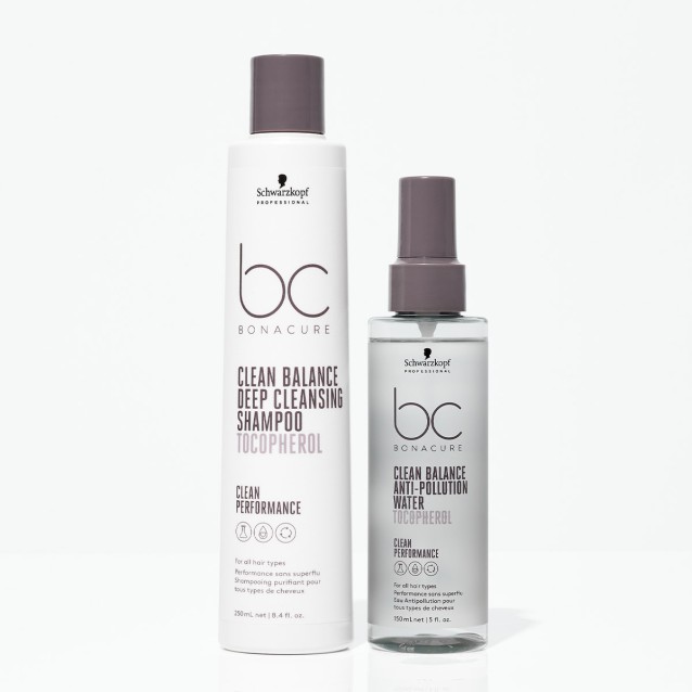 Schwarzkopf Professional BC Bonacure Σαμπουάν Βαθύ Καθαρισμού Clean Balance για όλους τους τύπους μαλλιών 250ml