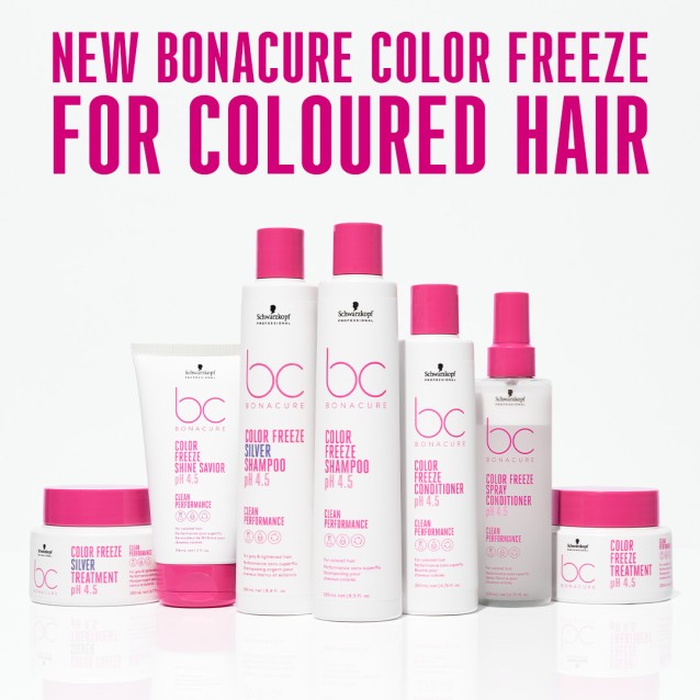 Schwarzkopf Professional BC Bonacure Σαμπουάν Color Freeze για βαμμένα μαλλιά 250ml