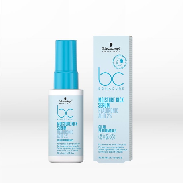 Schwarzkopf Professional Bc Bonacure Moisture Kick Serum για εύθραυστα, ξηρά, σγουρά ή με υφή μαλλιά 50ml