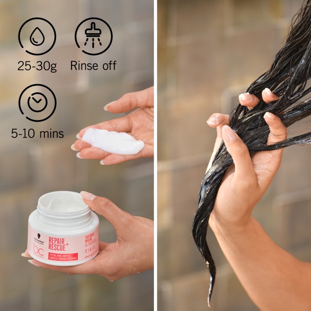 Schwarzkopf Professional BC Bonacure Μάσκα Μαλλιών Repair Rescue+ Για Ταλαιπωρημένα Μαλλιά 200ml