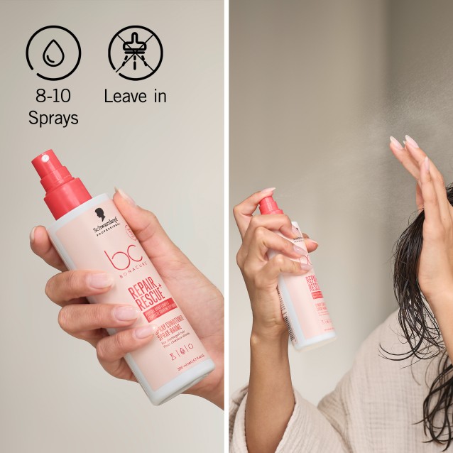 Schwarzkopf Professional BC Bonacure Spray Conditioner Repair Rescue+ Για Ταλαιπωρημένα Μαλλιά 200ml