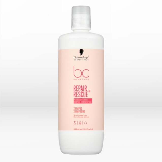 Schwarzkopf Professional BC Bonacure Σαμπουάν Repair Rescue για ταλαιπωρημένα μαλλιά 1000ml