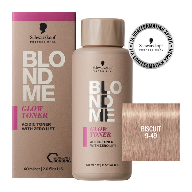 Schwarzkopf Professional BLONDME Glow Toner 9-49 Biscuit 60ml