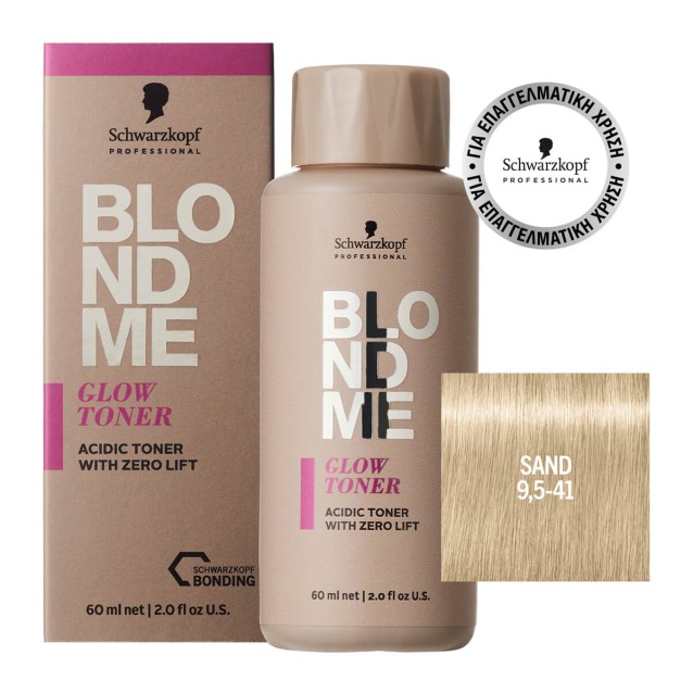Schwarzkopf Professional BLONDME Glow Toner 9.5-41 Sand 60ml