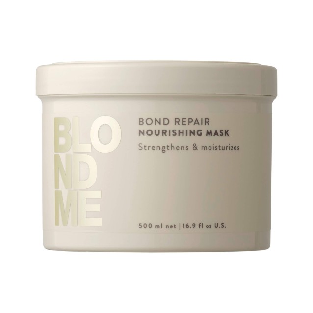 BLONDME Bond Repair Nourishing Mask θρέψης για ξανθά και ξανοιγμένα μαλλιά 500ml BLONDME Bond Repair Nourishing Mask θρέψης για ξανθά και ξανοιγμένα μαλλιά 500ml