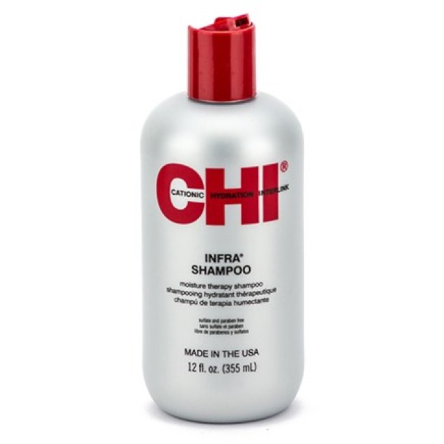 CHI Infra Σαμπουάν για ενυδάτωση και πλούσιο καθαρισμό, ιδανικό για όλους τους τύπους μαλλιών 355ml