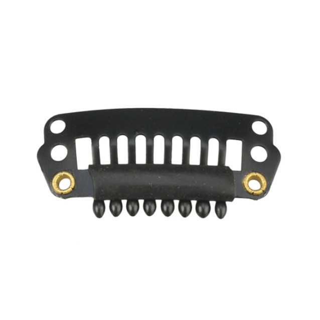 Eurostil Kλιπ Για Τρέσα Μαύρο 2,8cm 03306/50