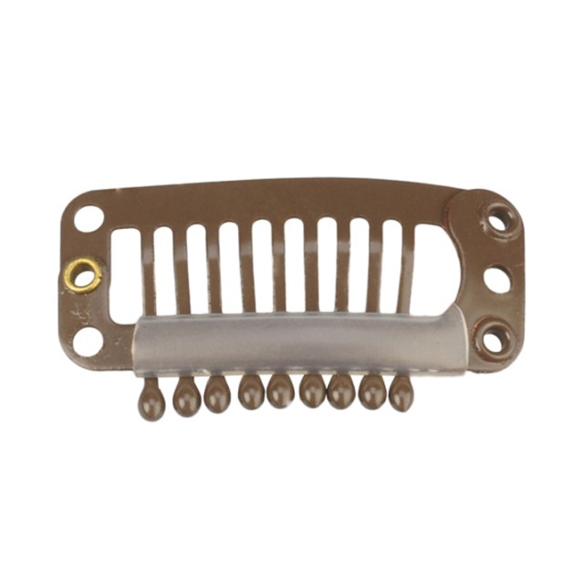 Eurostil Κλιπ Για Τρέσα Καφέ 2,8cm 03306 