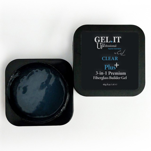 GEL.IT.UP Clear Premium Plus 3-in-1 Builder Gel 40g