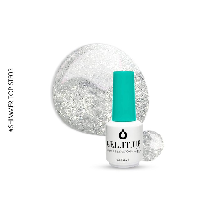 GEL.IT.UP Shimmer Top Coat 03 STF03 15ml GEL.IT.UP Shimmer Top Coat 03 STF03 15ml
