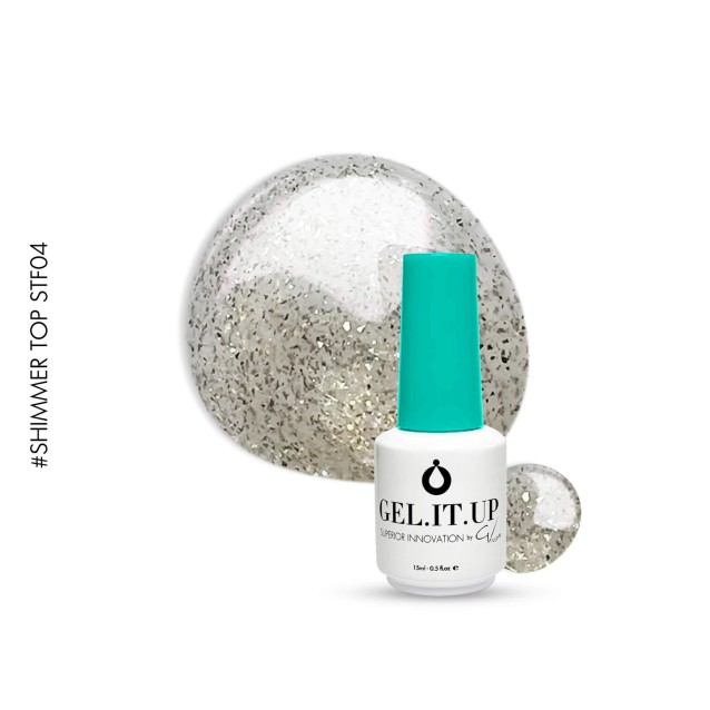 GEL.IT.UP Shimmer Top Coat 04 STF04 15ml GEL.IT.UP Shimmer Top Coat 04 STF04 15ml