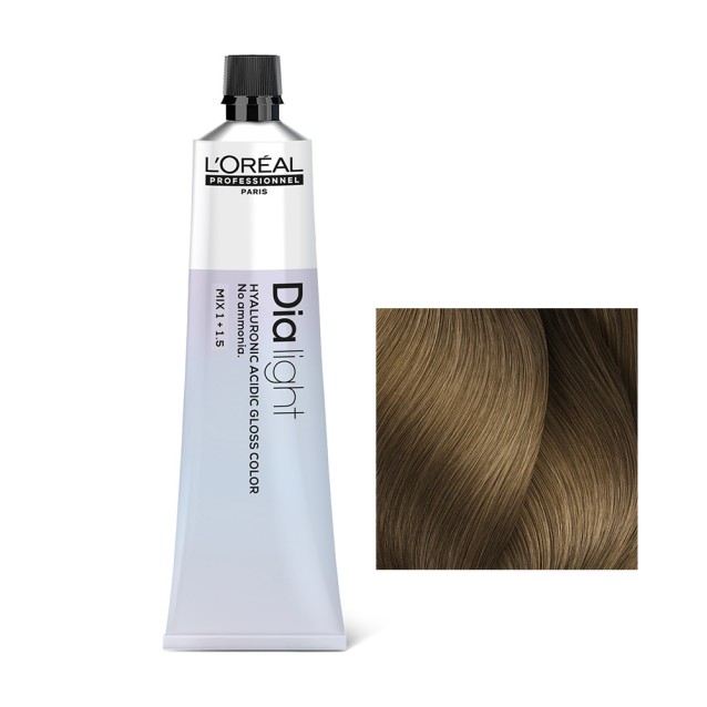 L'Oreal Professionnel Dia Light Ημιμόνιμη Βαφή Μαλλιών 8 Ανοιχτό Ξανθό 60ML L'Oreal Professionnel Dia Light Ημιμόνιμη Βαφή Μαλλιών 8 Ανοιχτό Ξανθό 60ML