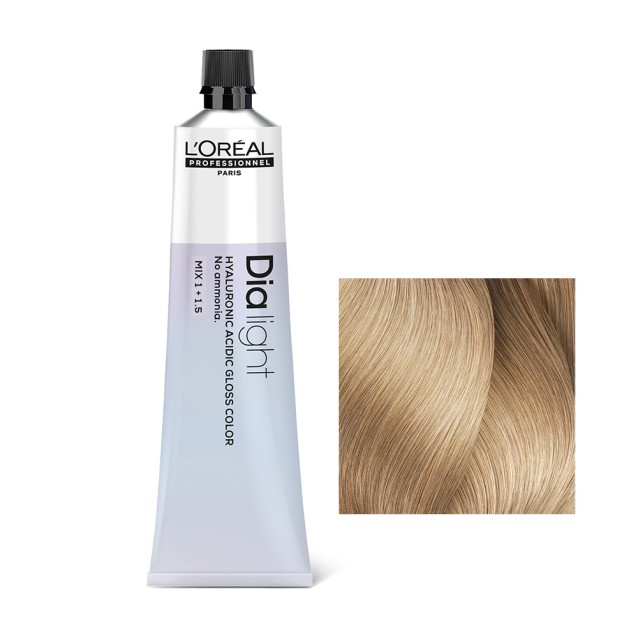 L'Oreal Professionnel Dia Light Ημιμόνιμη Βαφή Μαλλιών 10.32 Εξαιρετικά Ανοιχτό Χρυσό Ιριδίζον Ξανθό Milkshake 60ML