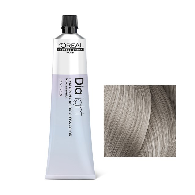 L'Oreal Professionnel Dia Light Ημιμόνιμη Βαφή Μαλλιών 9.1 Πολύ Ανοιχτό Σαντρέ Ξανθό Milkshake 60ML