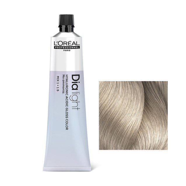 L'Oreal Professionnel Dia Light Ημιμόνιμη Βαφή Μαλλιών 10.18 Εξαιρετικά Ανοιχτό Σαντρέ Μοκα Ξανθό Milkshake 60ML