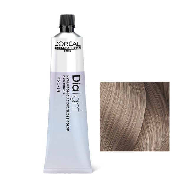 L'Oreal Professionnel Dia Light Ημιμόνιμη Βαφή Μαλλιών 9.82 Πολύ Ανοιχτό Μοκα Ιριδίζον Ξανθό Milkshake 60ML