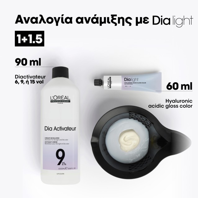 L'Oreal Professionnel Dia Light Ημιμόνιμη Βαφή Μαλλιών 7.31 Χρυσό Σαντρέ Ξανθό 60ML