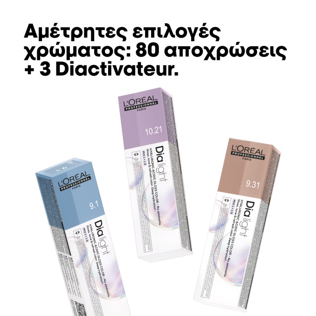 L'Oreal Professionnel Dia Light Ημιμόνιμη Βαφή Μαλλιών 7.31 Χρυσό Σαντρέ Ξανθό 60ML