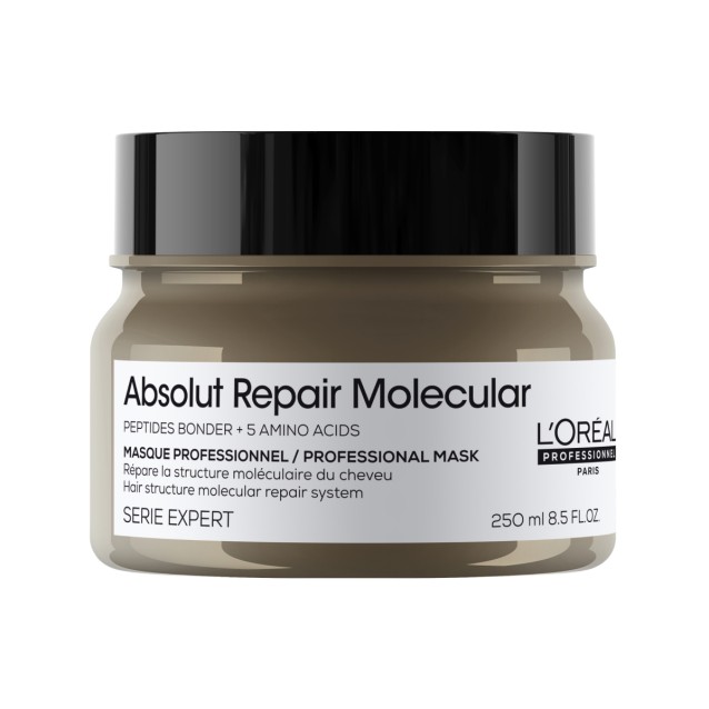 L'Oreal Professionnel Serie Expert Absolute Repair Molecular Μάσκα για Ταλαιπωρημένα Μαλλιά 250ml